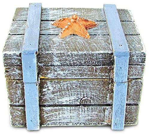Nautical Decor Multicolor Plastic Pacific Jewelry Box