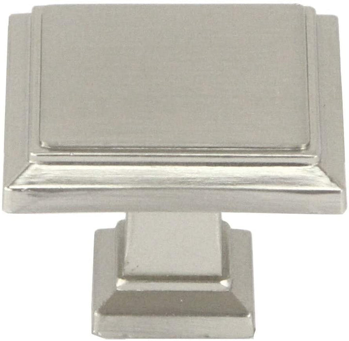 Contemporary 1 1/4 inch Stainless Steel Brushed Nickel