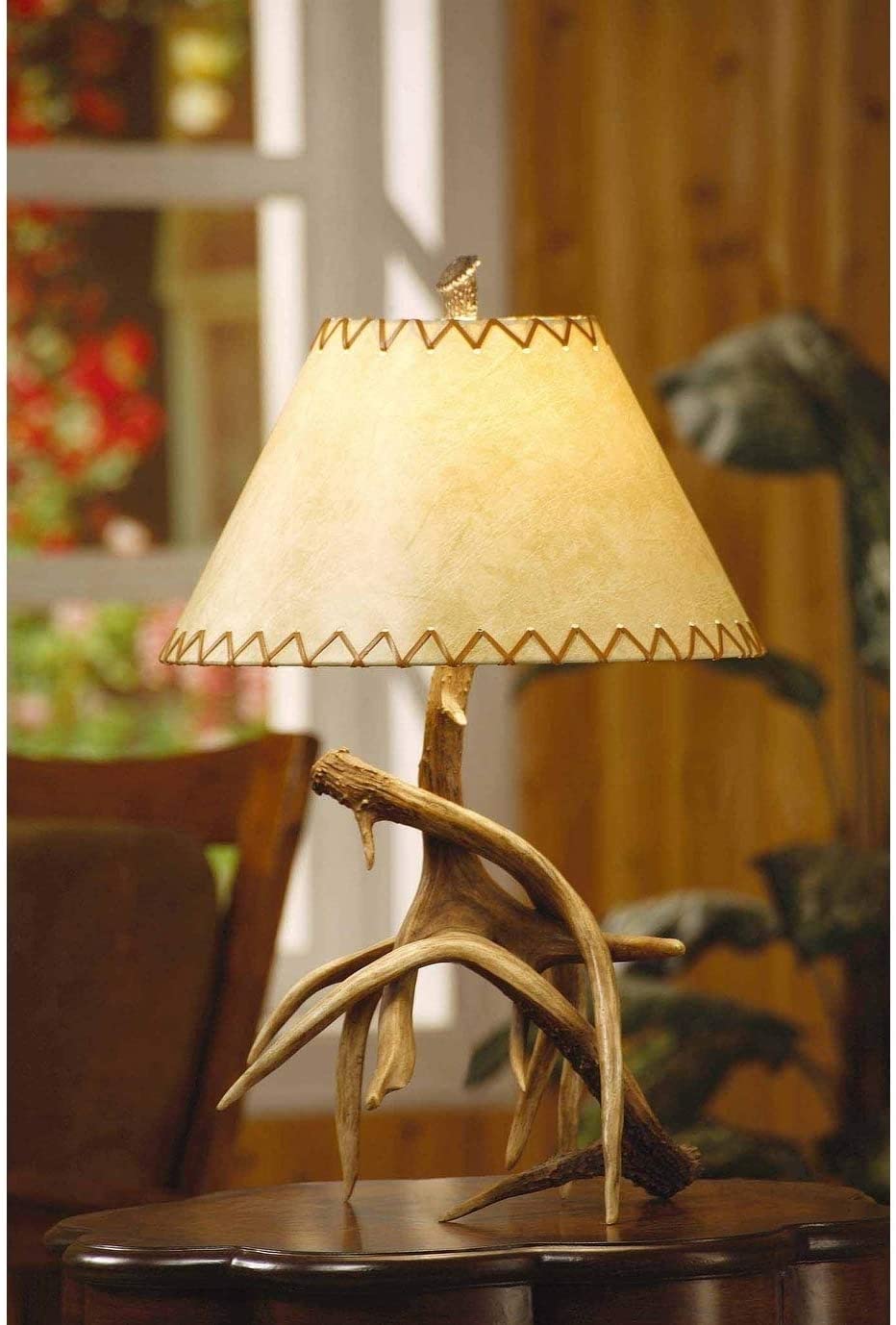 Trophy Natural 28 5 inch Table Lamp N/ Brown Rustic