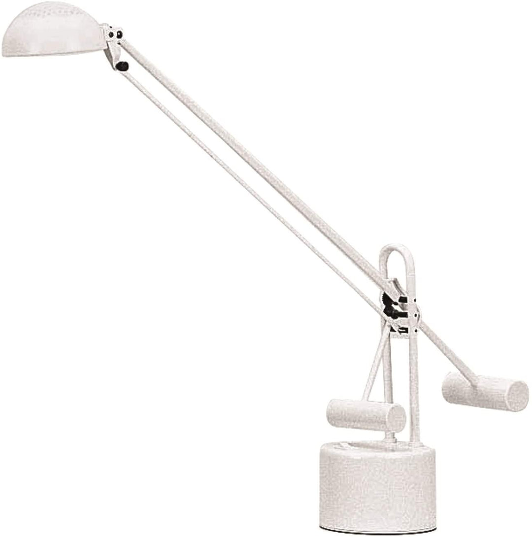 Desk Lamp White Modern Contemporary Transitional Bulbs Included - Diamond Home USA