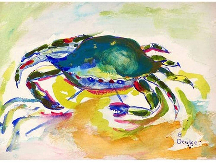 Multicolor Crab Doormat (18 X 26) Color Modern
