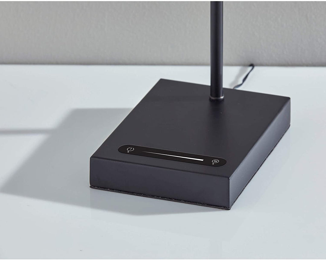 Black Antique Brass Led Desk Lamp Bronze Industrial Modern Contemporary Transitional Bulbs Included Energy Efficient - Diamond Home USA