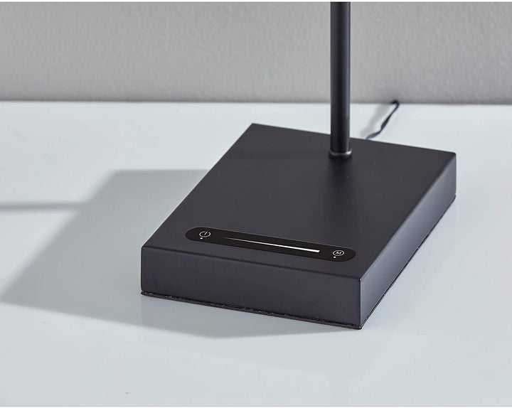 Black Antique Brass Led Desk Lamp Bronze Industrial Modern Contemporary Transitional Bulbs Included Energy Efficient - Diamond Home USA