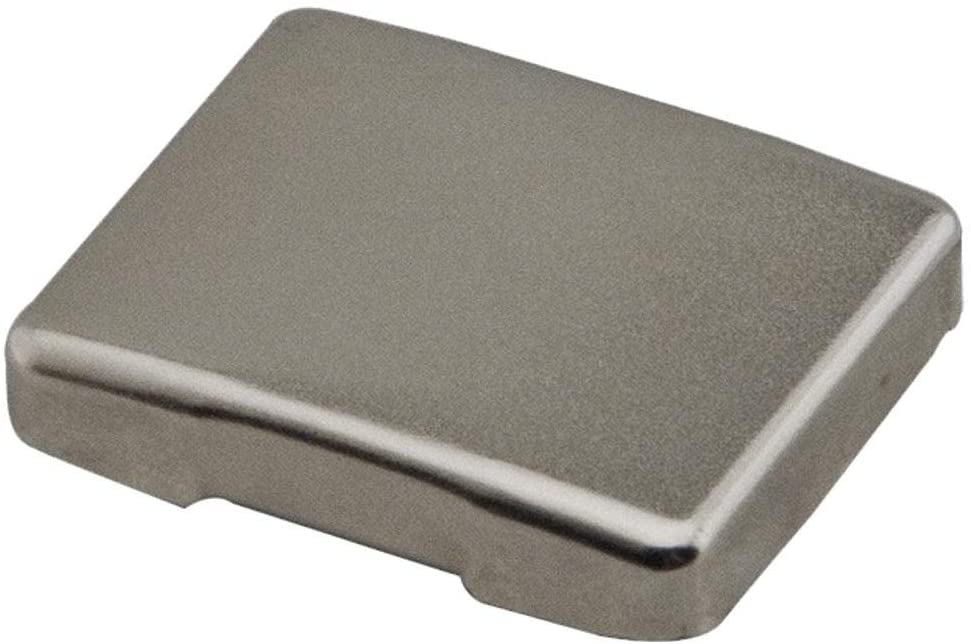 Blank Nickel Plated Metal Cover Caps 38n otion Hinge (Case