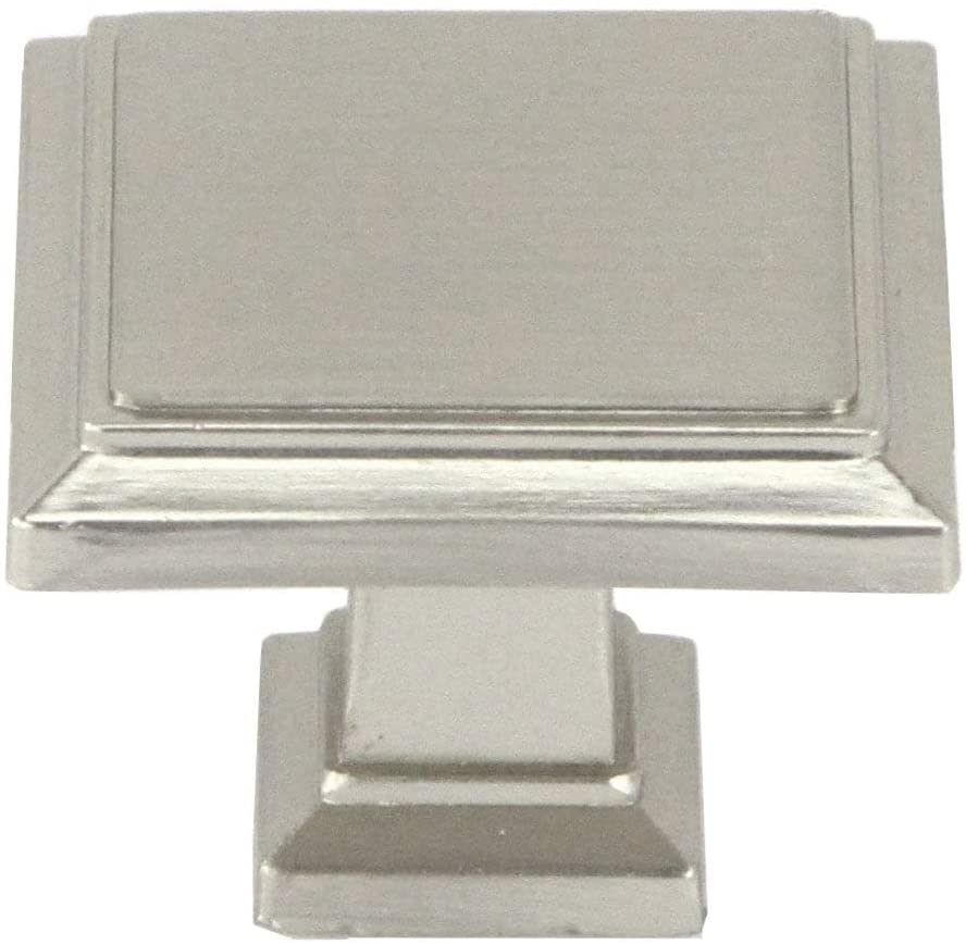Contemporary 1 1/4 inch Stainless Steel Brushed Nickel