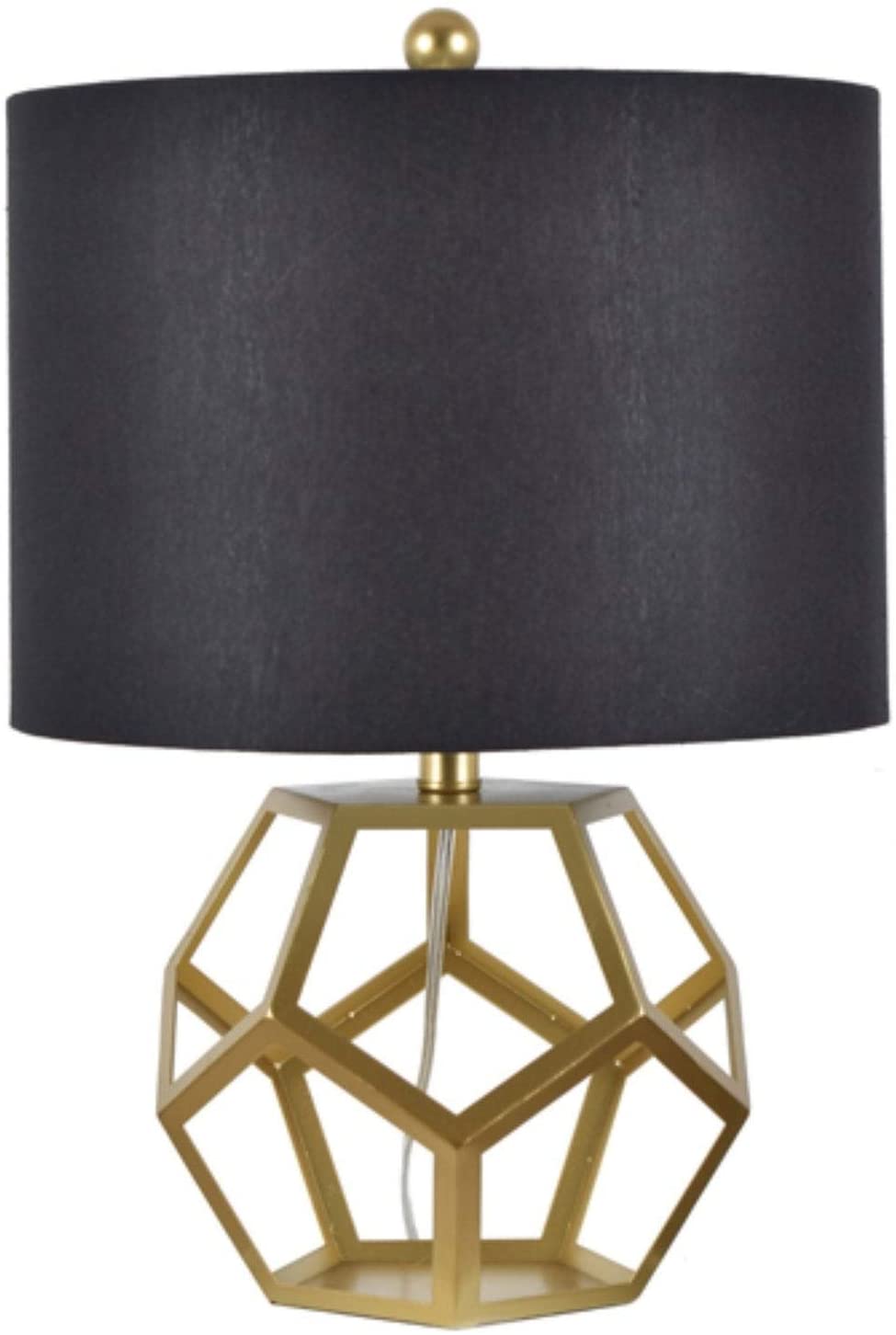 20 5" h Metal Table Lamp Gold Modern Contemporary