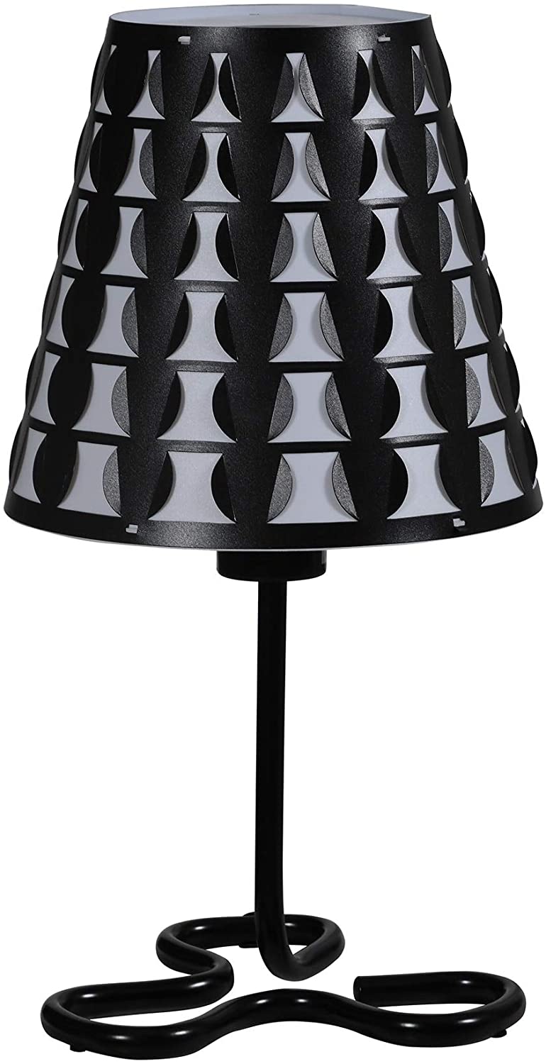 16 Black Modern Metal Table Lamp