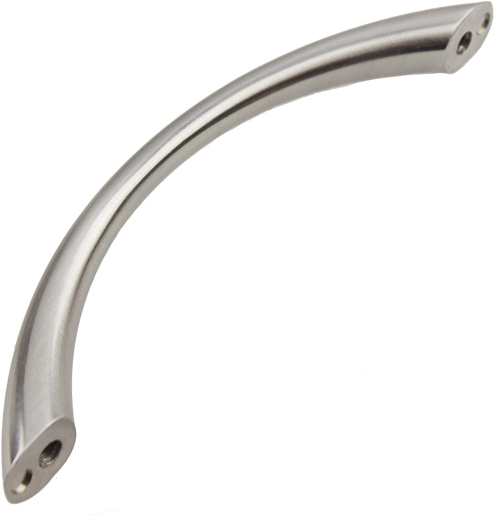 3 75 inch Satin Nickel Loop Pulls (Case 25) Grey Metal Finish - Diamond Home USA