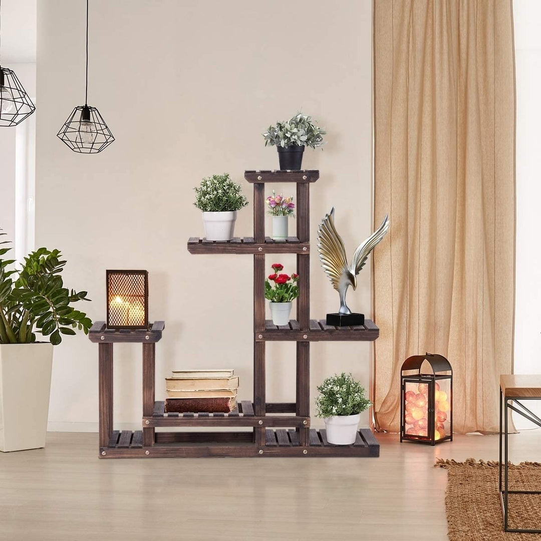 6 Layer Flower Plant Stand Racks Display Shelves Balcony