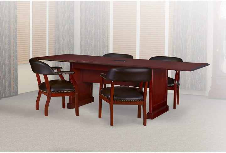 Captain Chair Black Wood - Diamond Home USA