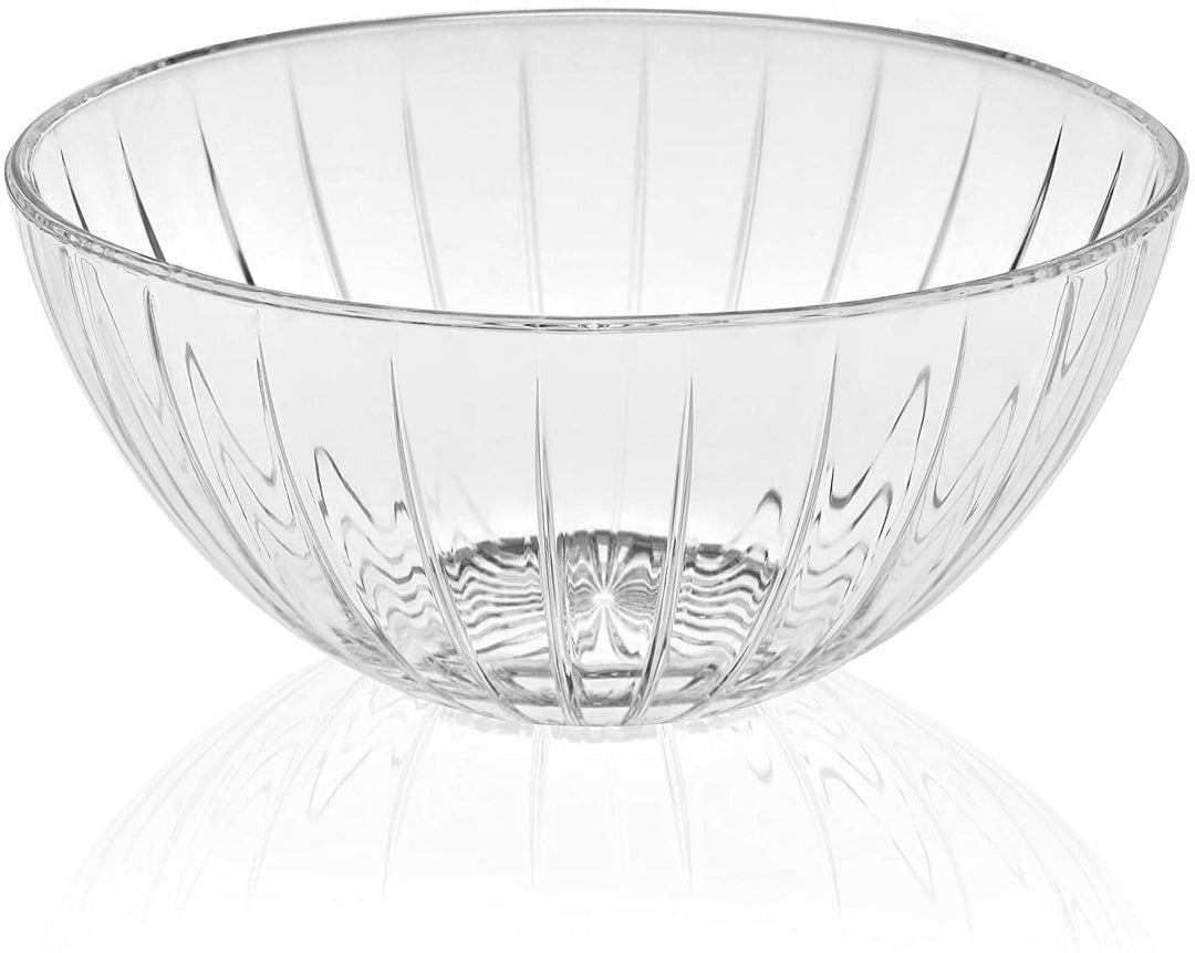 European Glass Bowl 7 8" Diameter Clear 1 Piece Dishwasher