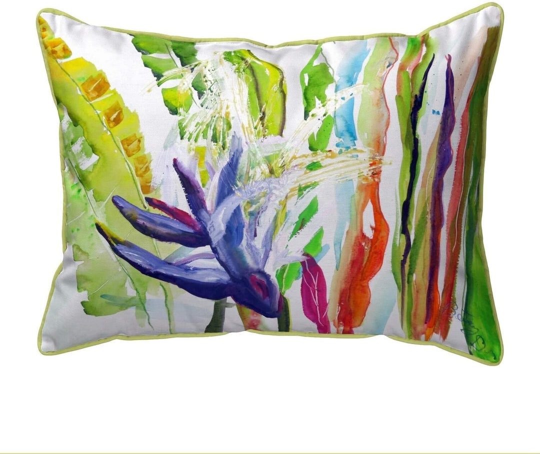Abstract Bird Paradise Small Pillow 11x14 Color Graphic