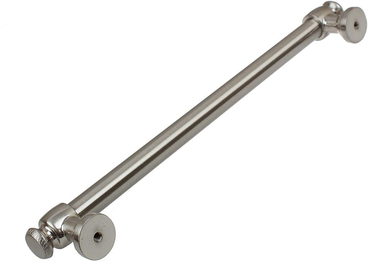 5 Pack 7 5/8 Cc Classic Satin Nickel Euro Bar Pulls Metal Finish