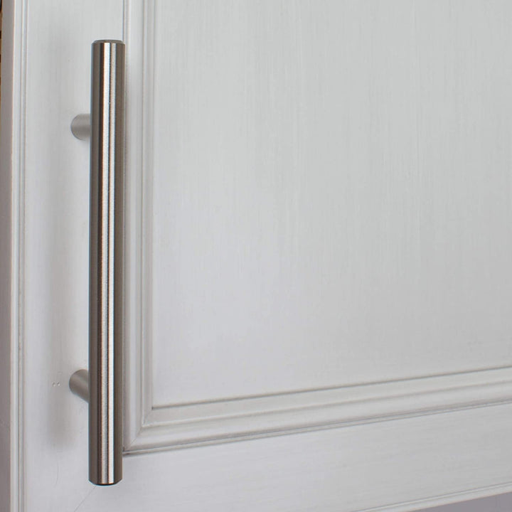 6 inch Solid Stainless Steel Finish 3 75 Inch Cc Cabinet Bar Pulls (Pack 10) Grey Metal Silver