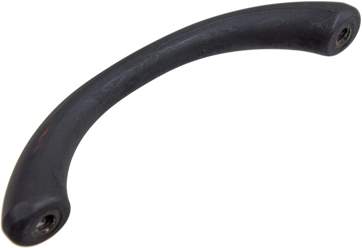 10 Pack 2 3/4 inch Center Modern Loop Cabinet Pull Black Contemporary Zinc Matte - Diamond Home USA