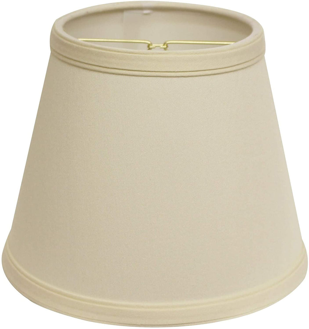 Cloth Wire Slant Empire Hardback Lampshade Bulb Clip Egg