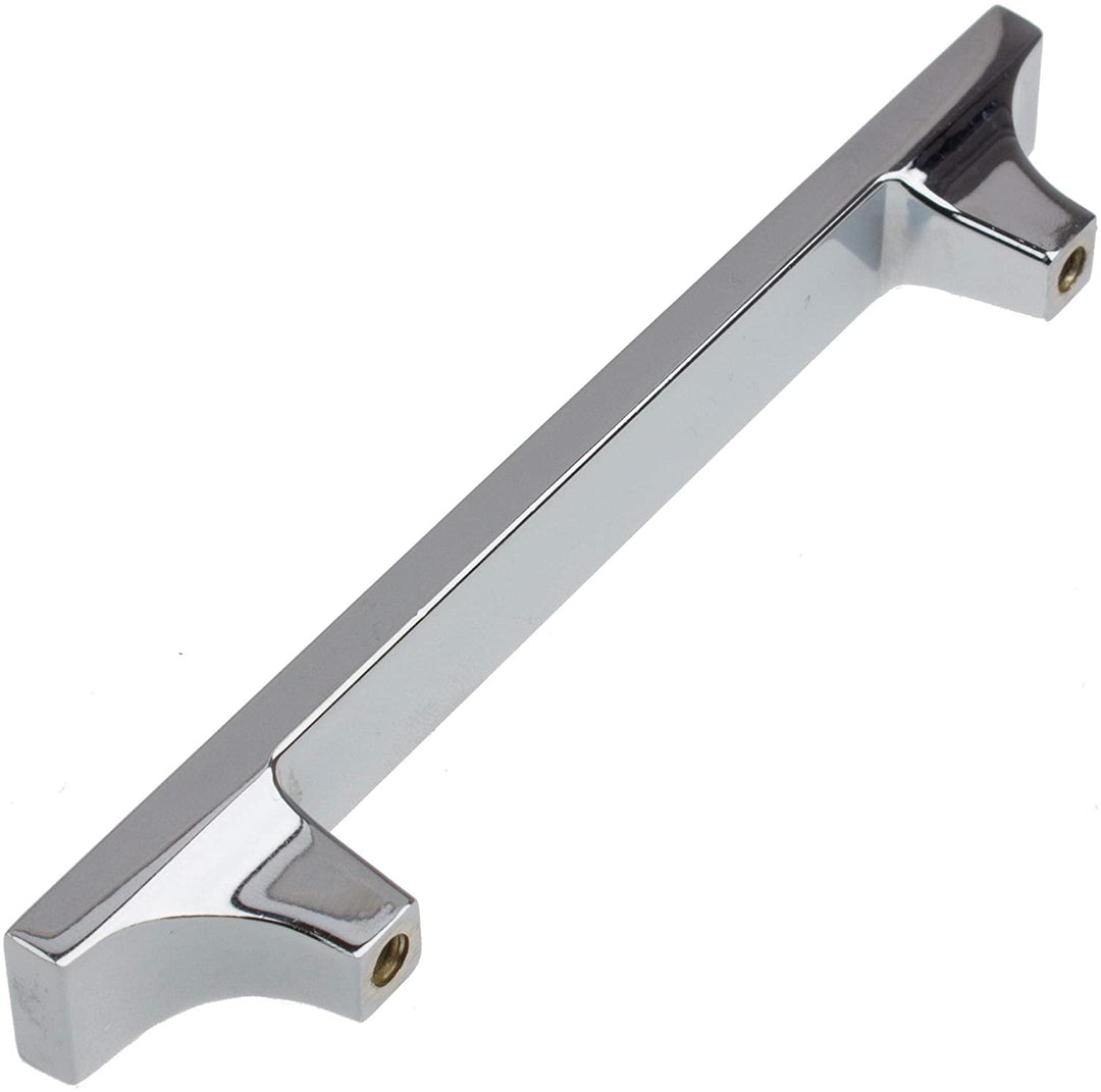 5 Pack 3 3/4 Center Small K9 Crystal Cabinet Pulls Polished Chrome Glam Finish - Diamond Home USA