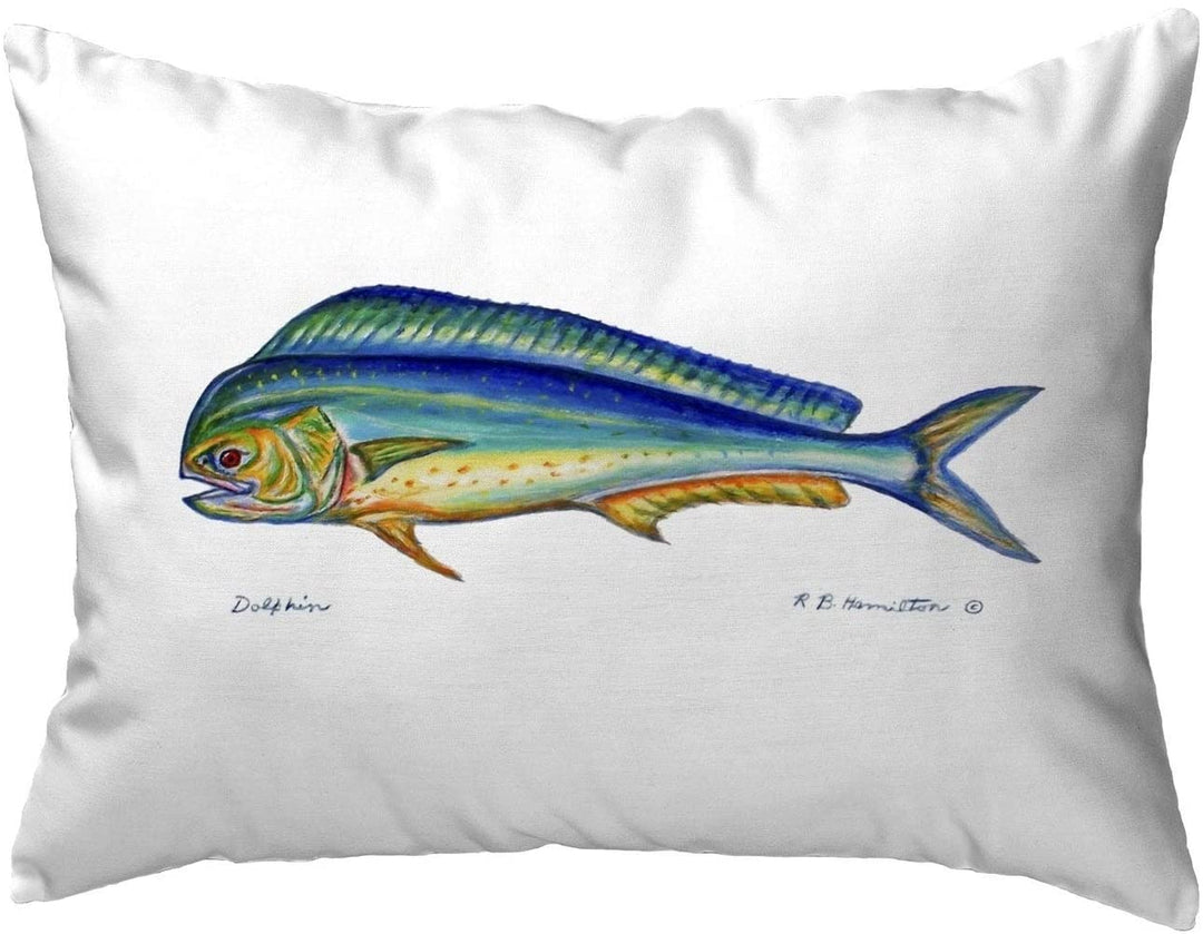 Dolphin Small No rd Pillow 11x14 lor Graphic Nautical