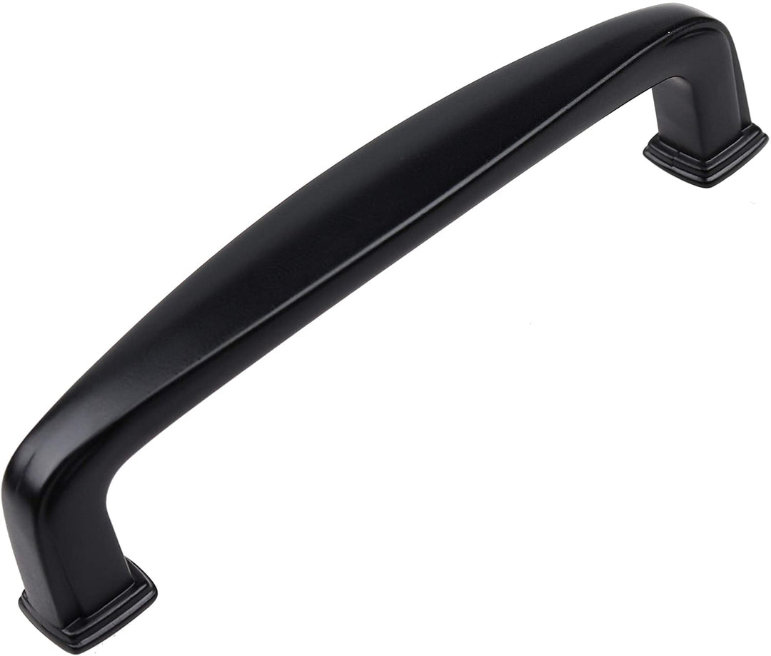 5 Pack 3 3/4 inch enter lassic abinet Pull Black Modern