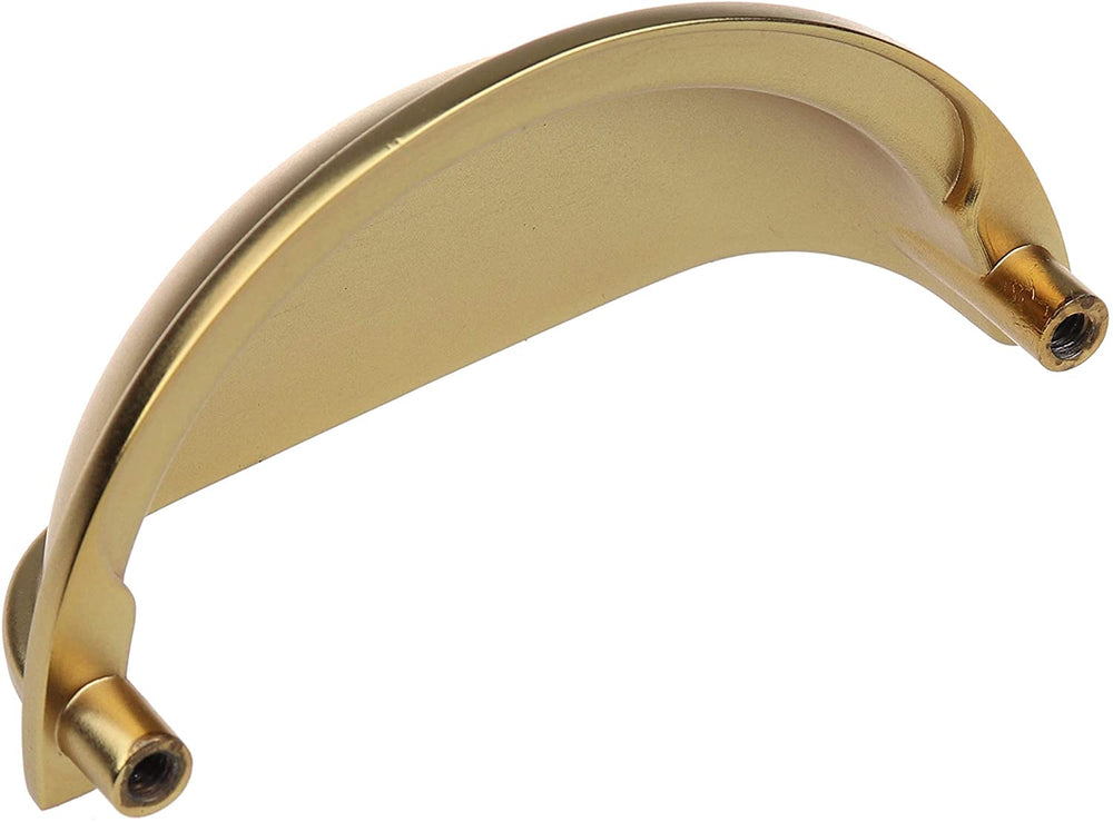 25 Pack 3 Center Gold Bin Cabinet Pulls Brass Traditional Zinc Finish - Diamond Home USA