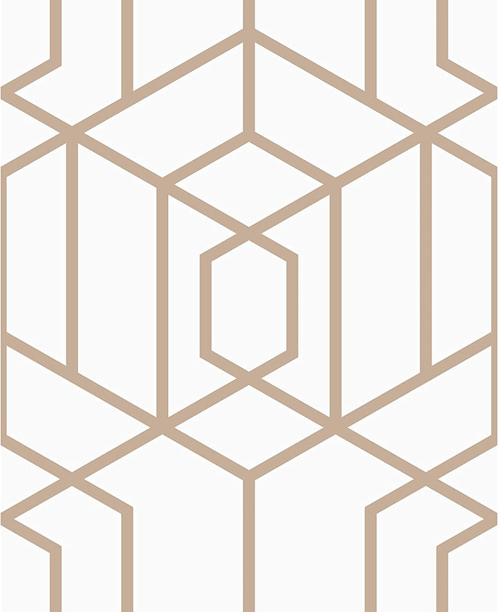Pearl Wallpaper Off/White Geometric Modern