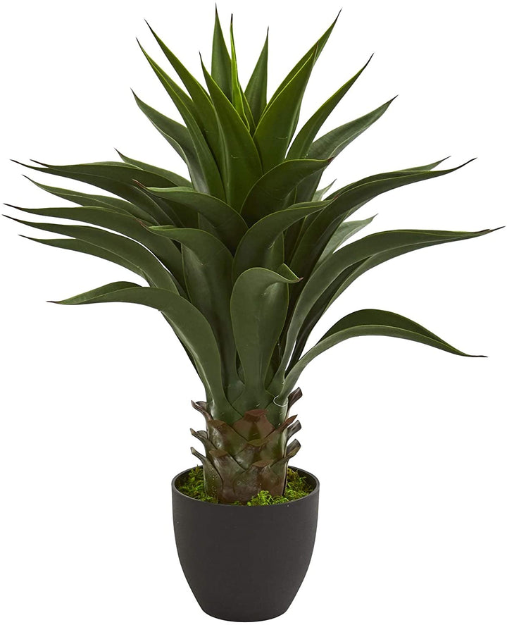 28" Agave Artificial Plant H 28 W 20