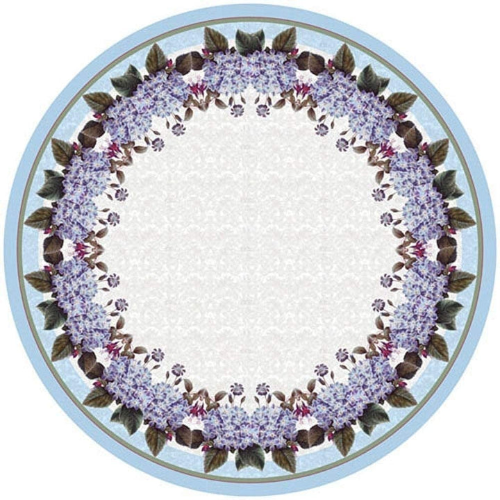 Hydrangea 58 inch Round Tablecloth Color