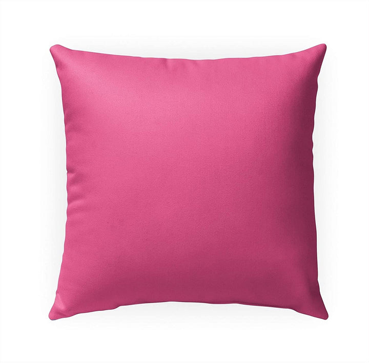 Hot Pink Indoor|Outdoor Pillow by 18x18 Pink Modern