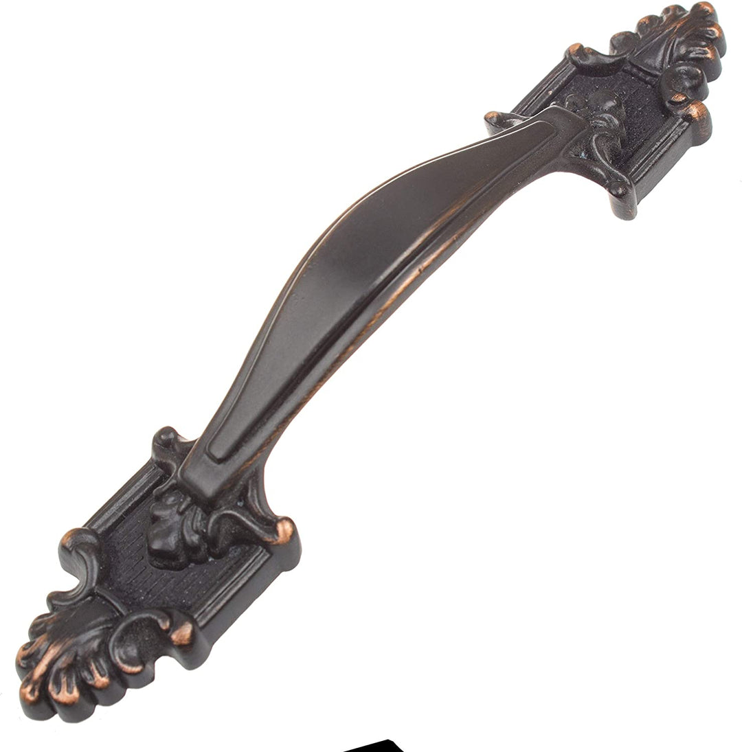 5 Pack 3 1/2 Center Oil Rubbed Bronze Rustic Cabinet