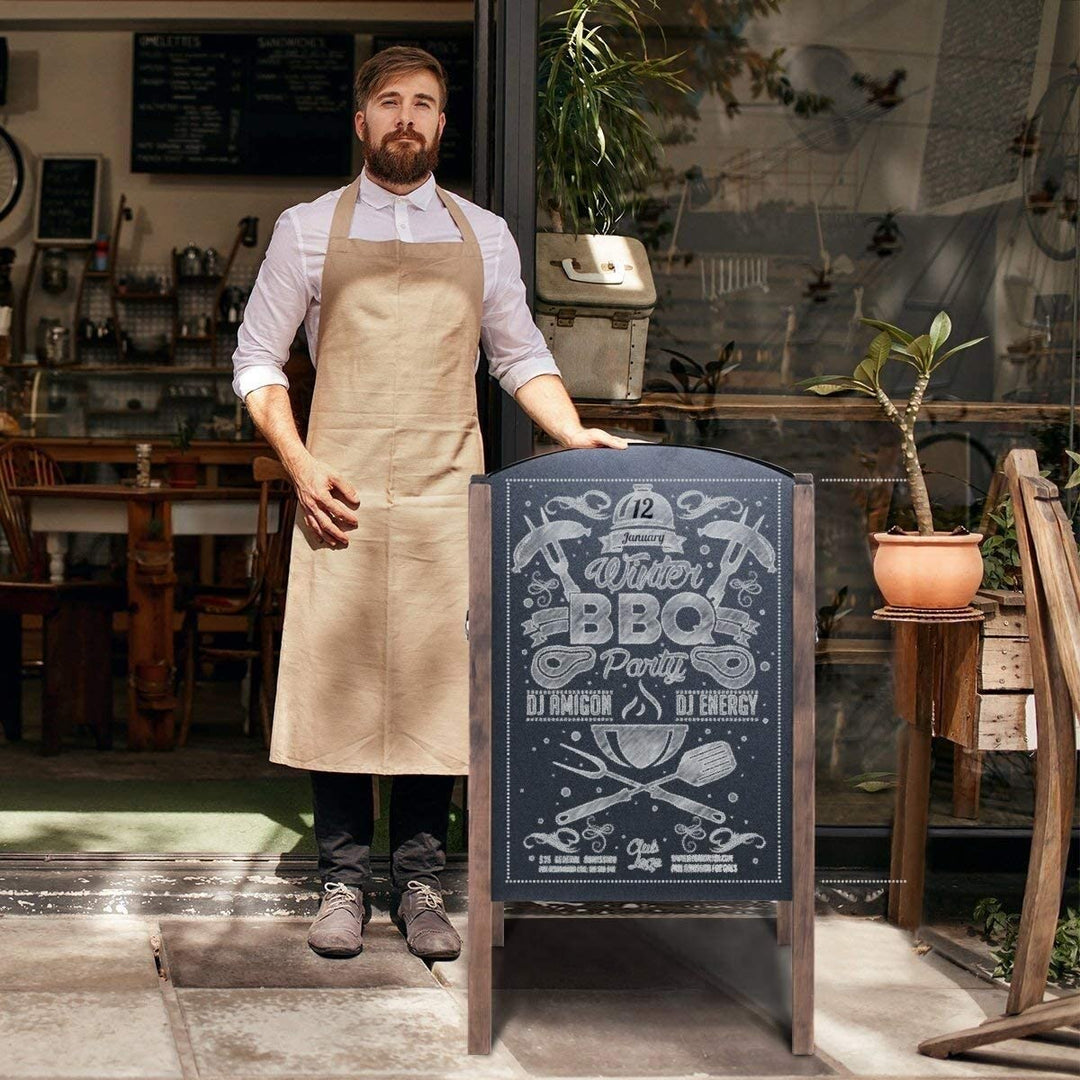31 5 inch Frame Sign Menu halkboard Wooden Sidewalk Easel
