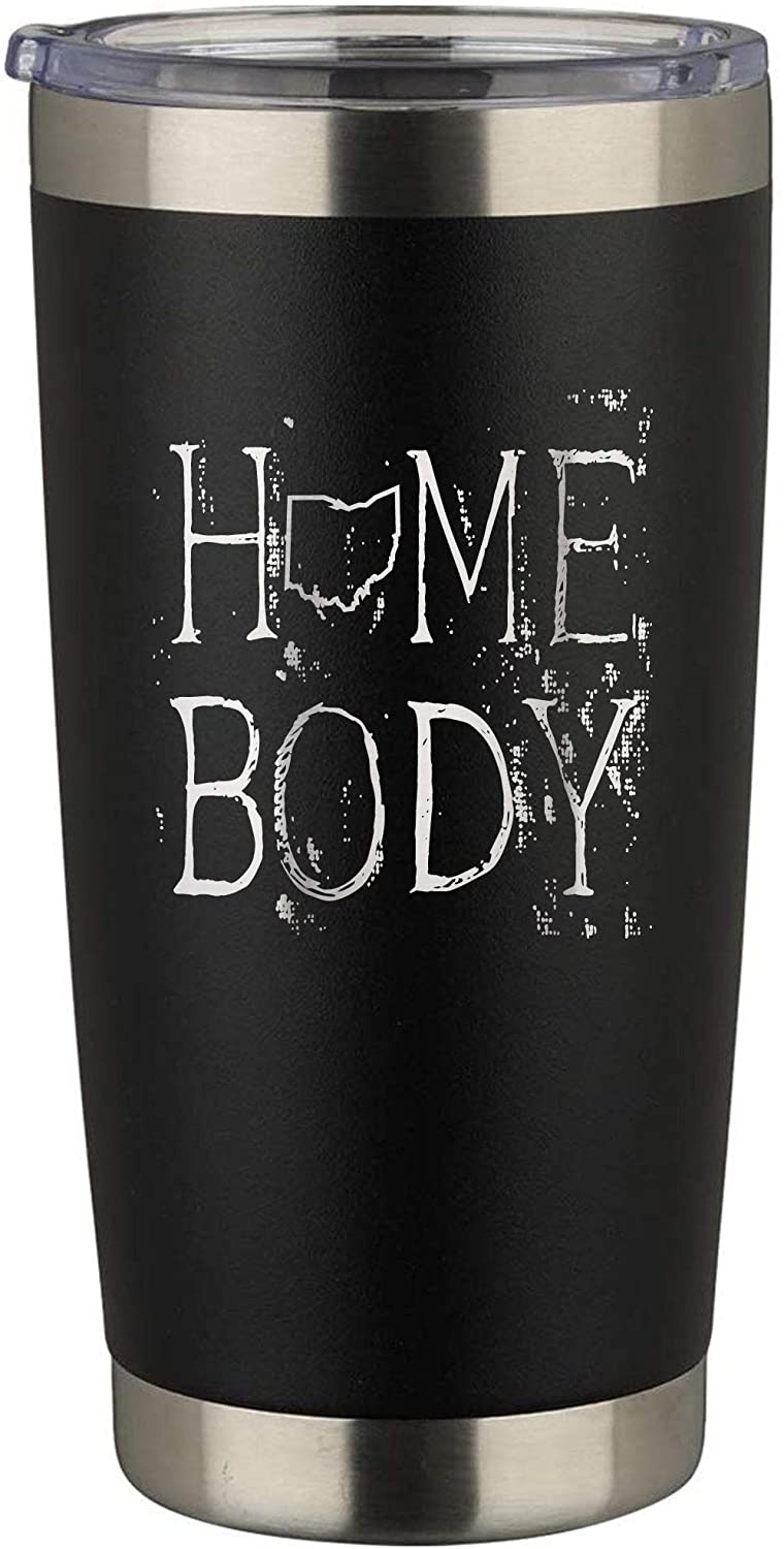 Ohio Engraved 20 Oz Stainless Steel Tumbler Lid