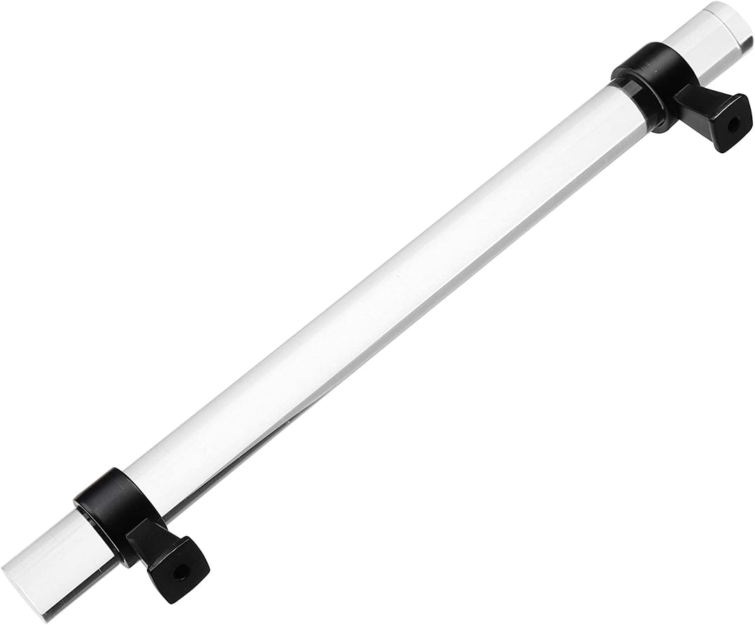 10 Pack 6 1/4 inch Center Acrylic Cabinet Pull Clear Modern Contemporary Oil Rubbed - Diamond Home USA