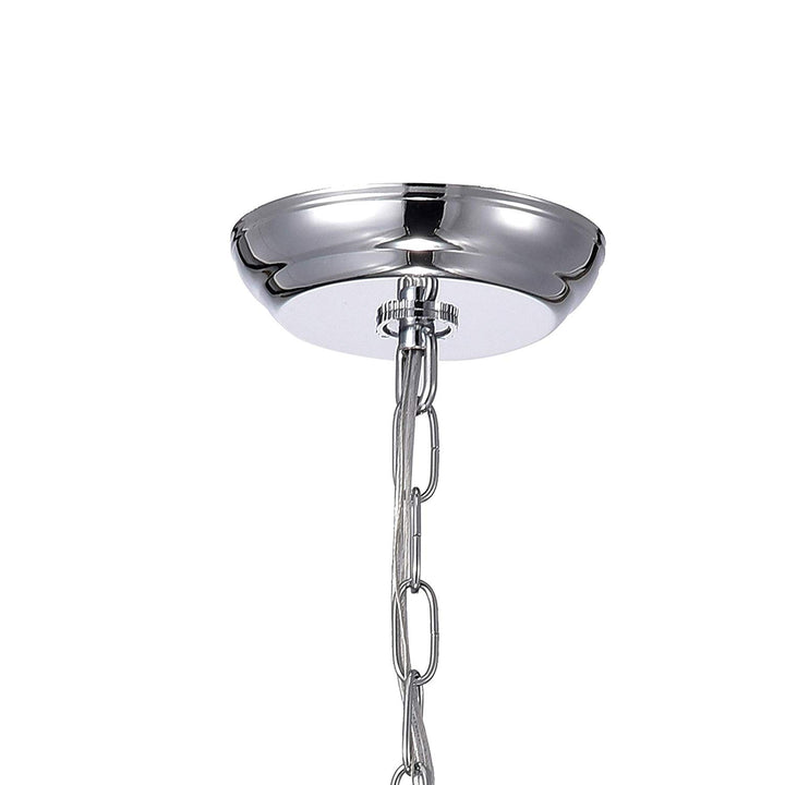 Clear Chrome Glam Chandelier Crystal Light Fixture Pretty Dining Room Lighting Antique Design Glass Metal