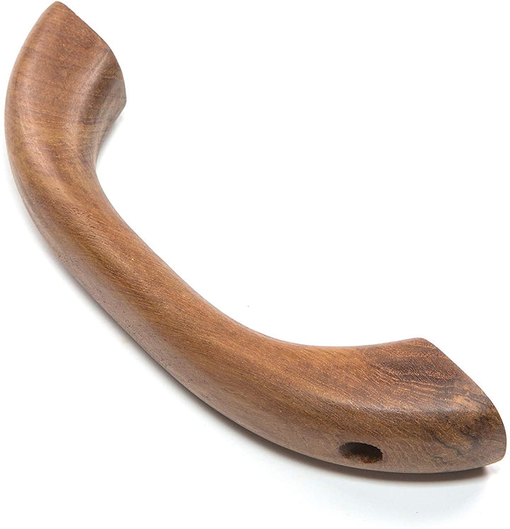 MISC Solid Teak Grab Handle 1 3/8" W X 9 1/8" L 2 1/4" H Brown Wood Finish