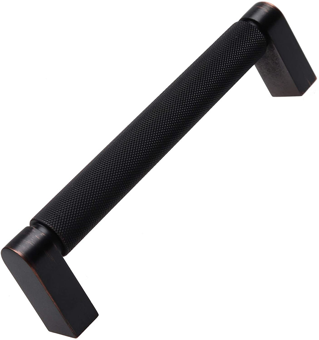 10 Pack 5 inch Center Solid Bar Pull Brown Modern
