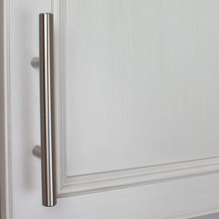 5 Pack 3 inch Center Solid Steel Cabinet Pull Brown Modern Contemporary Metal Stainless Finish - Diamond Home USA