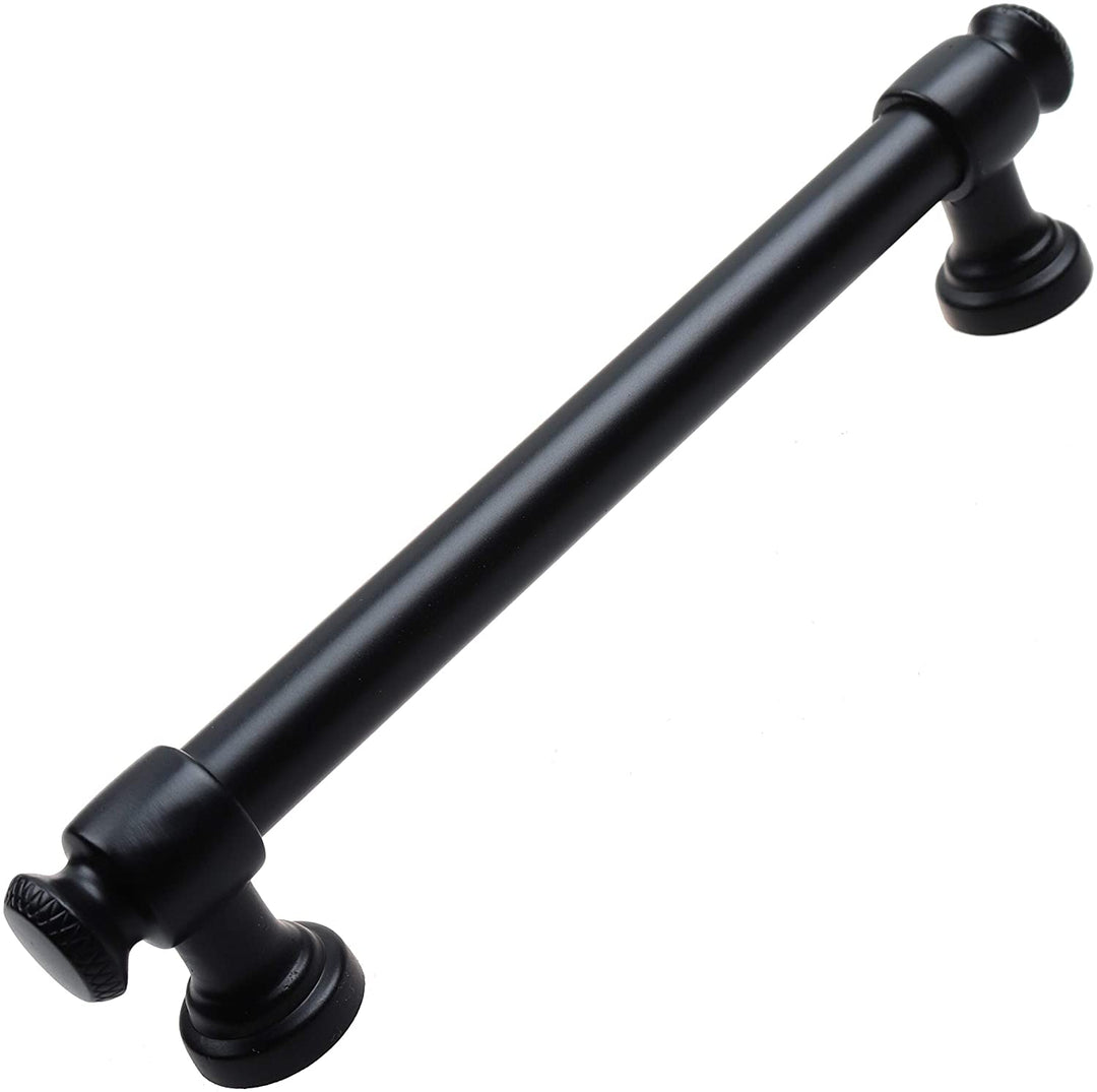 10 Pack 5 Center Matte Black Classic Euro Cabinet Pulls