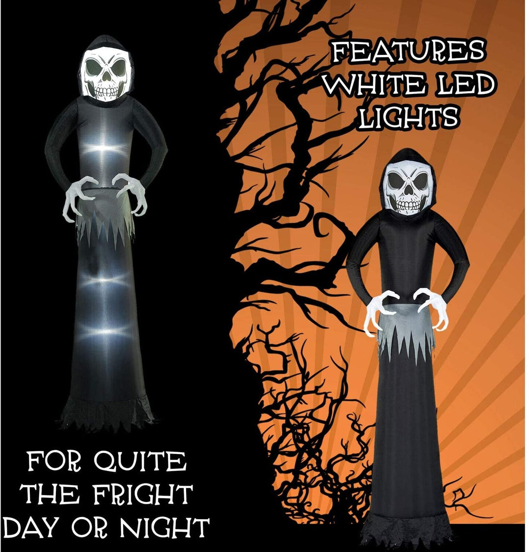 12 ft Inflatable Ghost Lights Color - Diamond Home USA