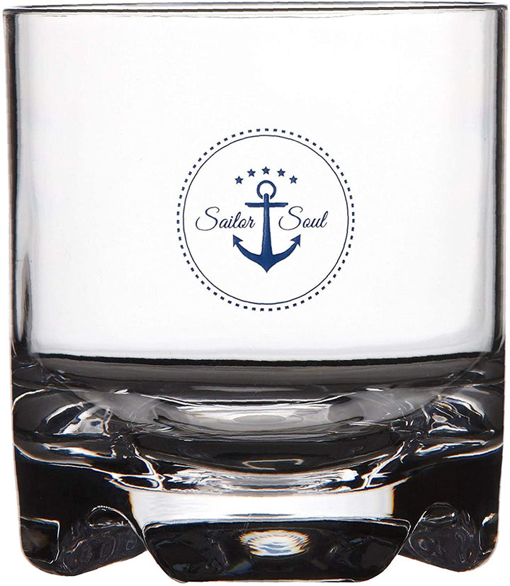 Sailor Soul Water Glass Set 6 Clear