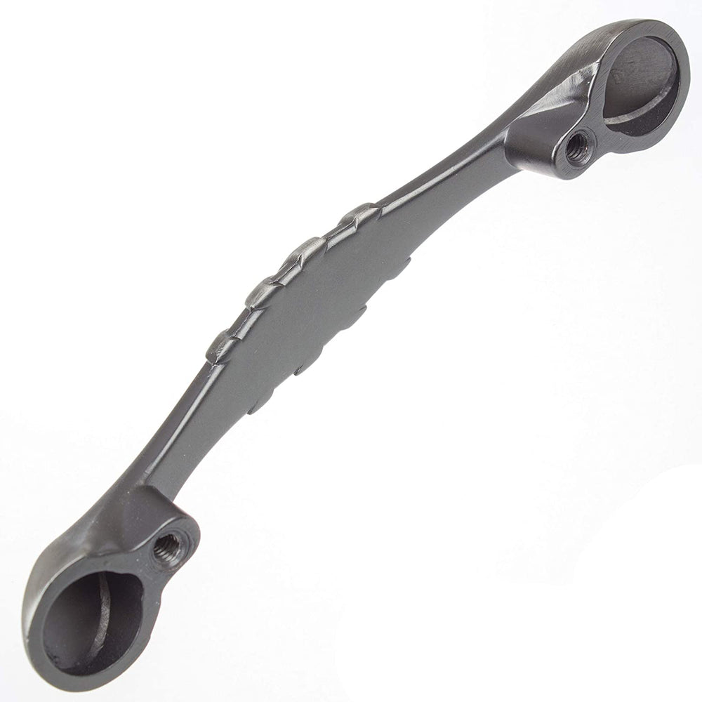 5 Pack 3 Center Satin Pewter Braided Cabinet Pulls French Country Zinc Finish - Diamond Home USA