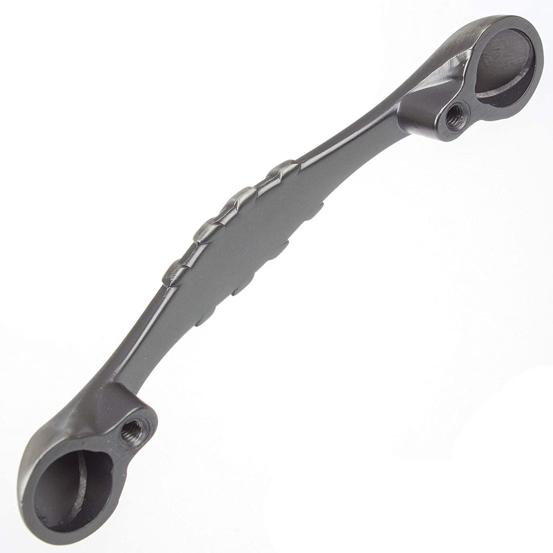 5 Pack 3 Center Satin Pewter Braided Cabinet Pulls French Country Zinc Finish - Diamond Home USA