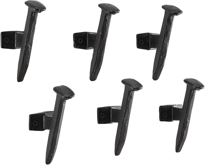 Cast Iron Industrial Railway Nail Decorative Wall Hooks