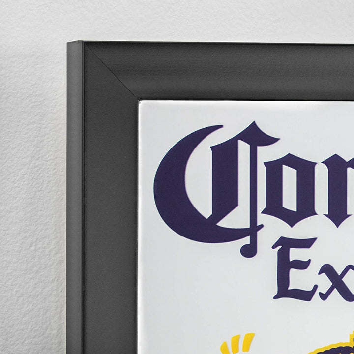 Extra Screen Printed Mirror Blue Novelty Plastic - Diamond Home USA