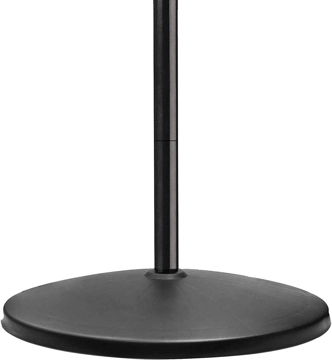 12" Stand Fan Black Adjustable Speed - Diamond Home USA
