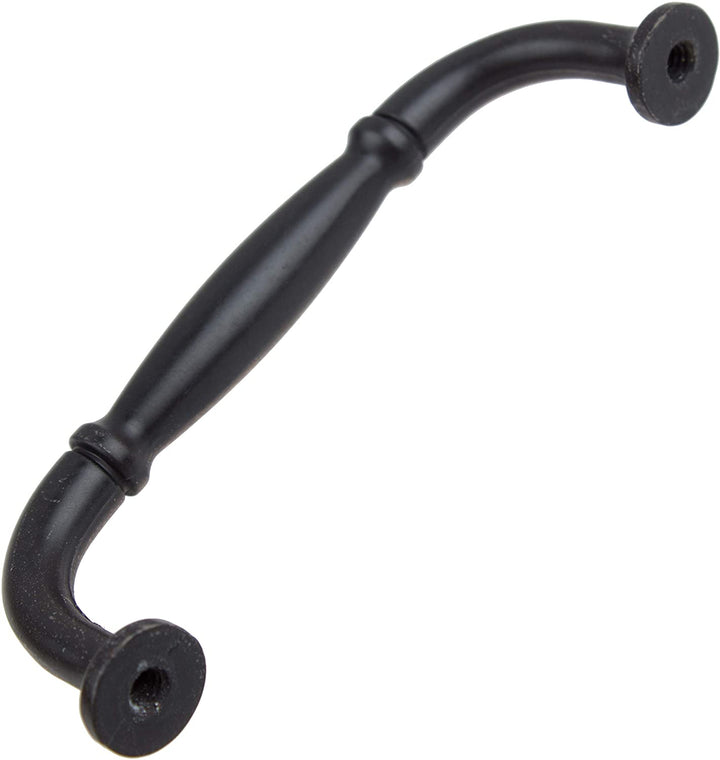 5 Pack 3 Center Oil Rubbed Bronze Fluted Cabinet Pulls Rustic Zinc Finish - Diamond Home USA