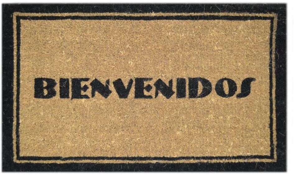 Coir Doormat Brown Casual