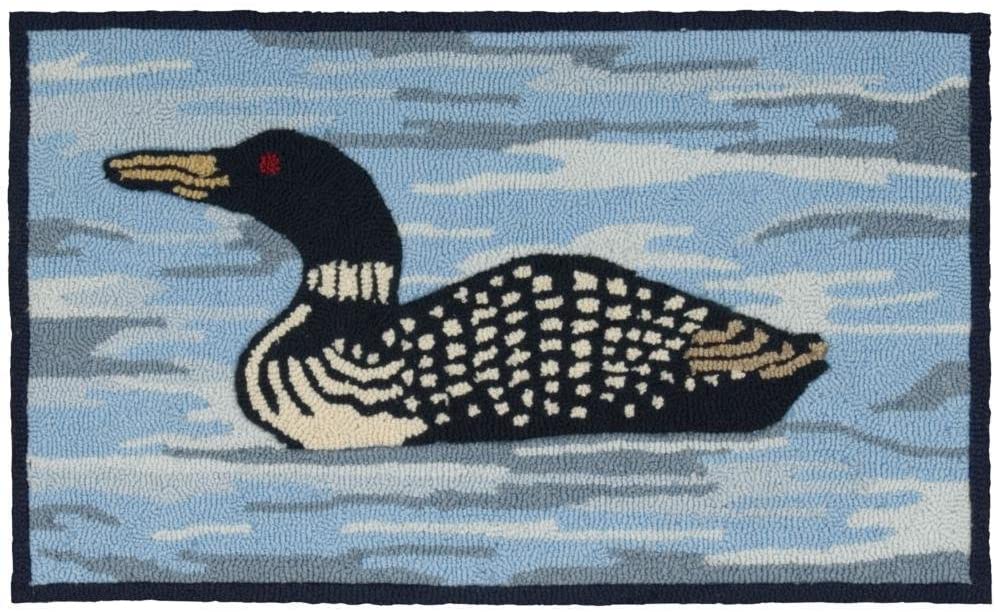 Everywhere Blue Accent Rug (1'8 X 2'9) 1'8" 2'9" Animal