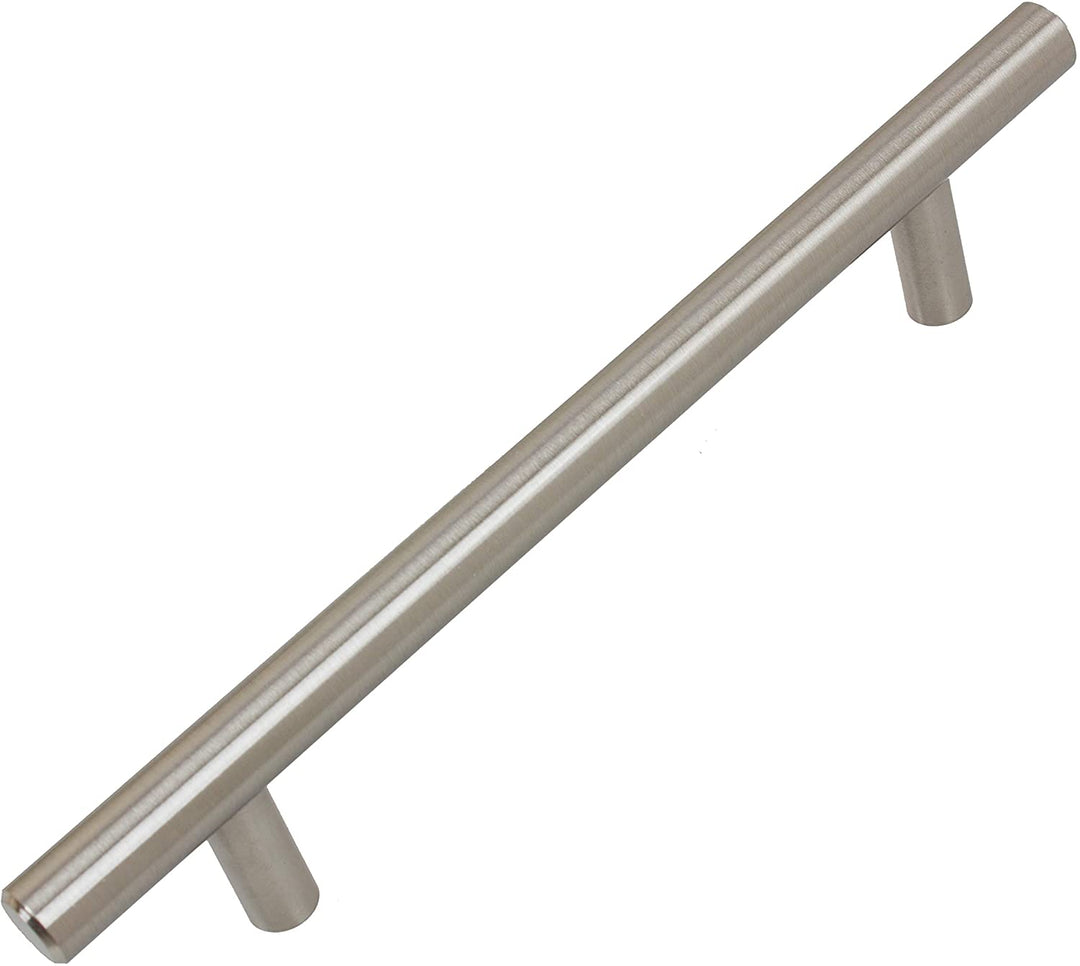 7 inch Solid Stainless Steel Cabinet Bar Pulls (Pack 10)