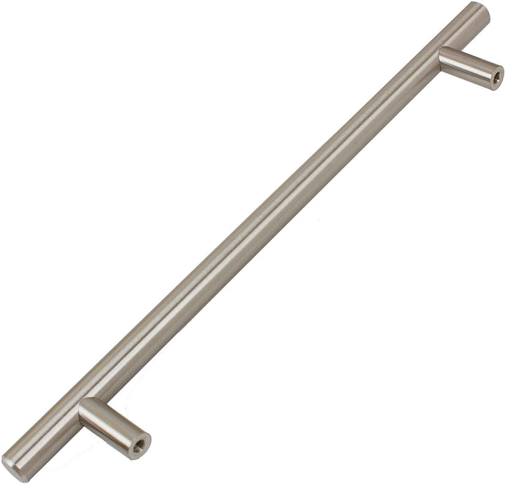 5 Pack 7 5/8 inch Center Solid Steel Cabinet Pull Modern Contemporary Metal Stainless Finish - Diamond Home USA
