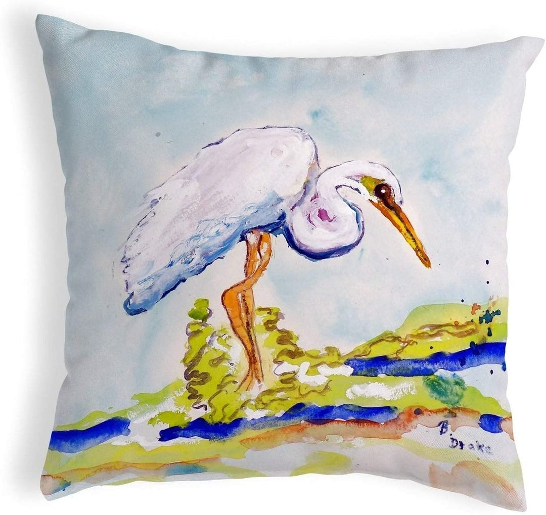 Small No Cord Pillow 12x12 Color Graphic Nautical Coastal